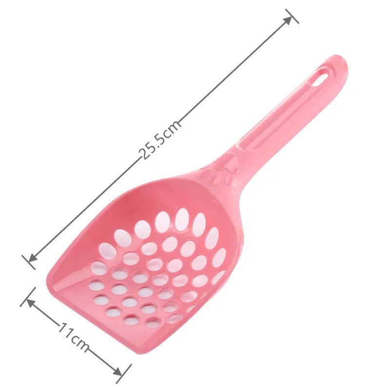 Quality Plastic Litter Scoop Sifter - Pet Feces Shovel Toilet Cleaning Tool for Cats and Dogs - Happy Tail Center