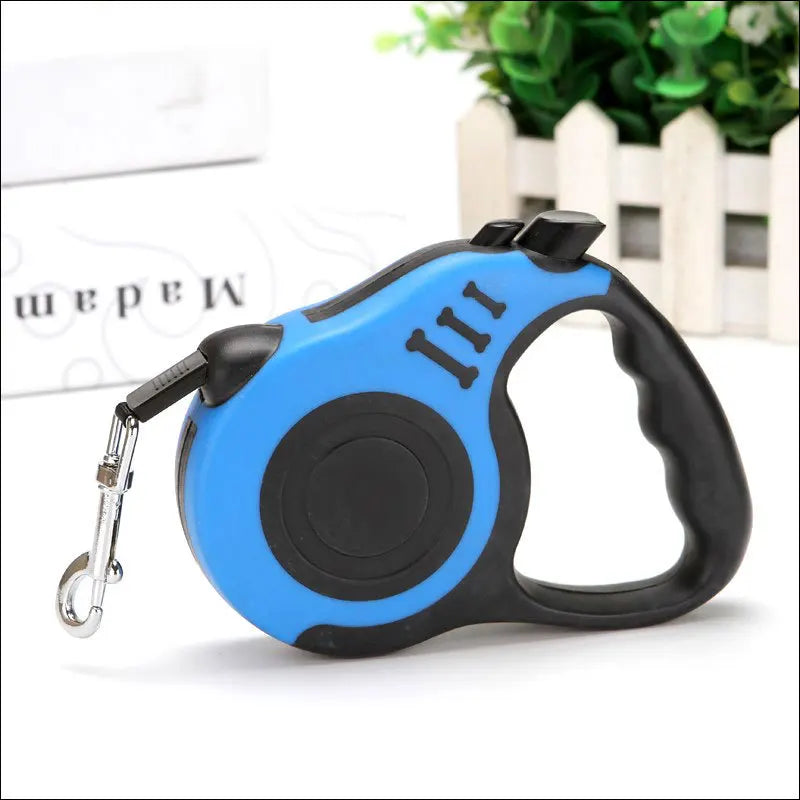 Flexible Retractable Nylon Dog Leash for Small to Medium Pets