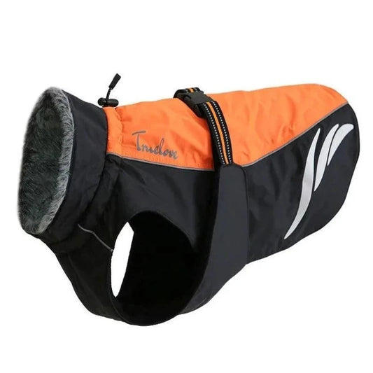 Waterproof Dog Winter Coat Vest: Keep Your Dog Warm and Visible! - Happy Tail Center