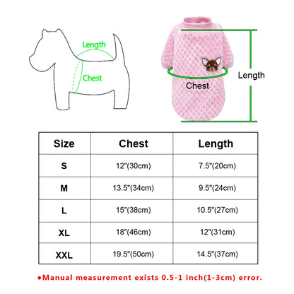 SnugglePaws Winter Warm Pet Coat – Cozy Cold-Weather Apparel for Small Dogs and Cats - Happy Tail Center