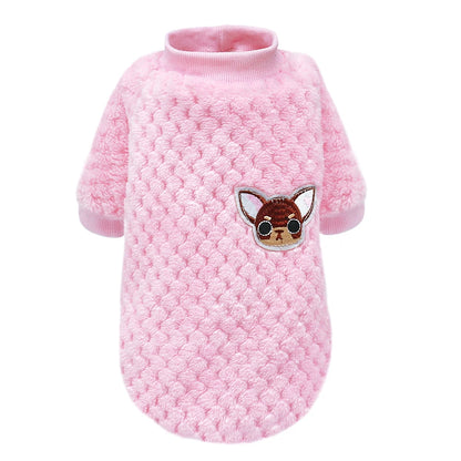 SnugglePaws Winter Warm Pet Coat - Cozy Cold-Weather Apparel for Small Dogs and Cats - View 7 - Happy Tail Center