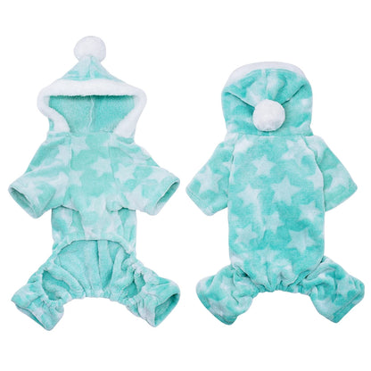 Winter Jumpsuit - Warm Clothing for Small to Medium Dogs and Cats - Happy Tail Center (View 3)