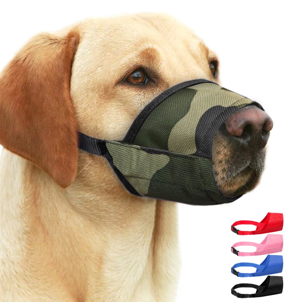 Dog Muzzle – Anti-Bite, Anti-Chew, and Anti-Bark Mouth Cover - Happy Tail Center