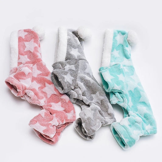 Winter Jumpsuit - Warm Clothing for Small to Medium Dogs and Cats