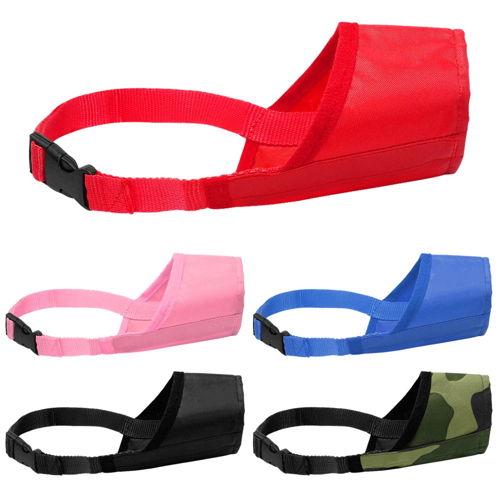 Dog Muzzle – Anti-Bite, Anti-Chew, and Anti-Bark Mouth Cover - Happy Tail Center