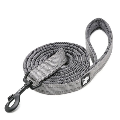 Soft Reflective Pet Leash and Harness Set - Nylon Mesh for Walking and Training - View 11 - Happy Tail Center