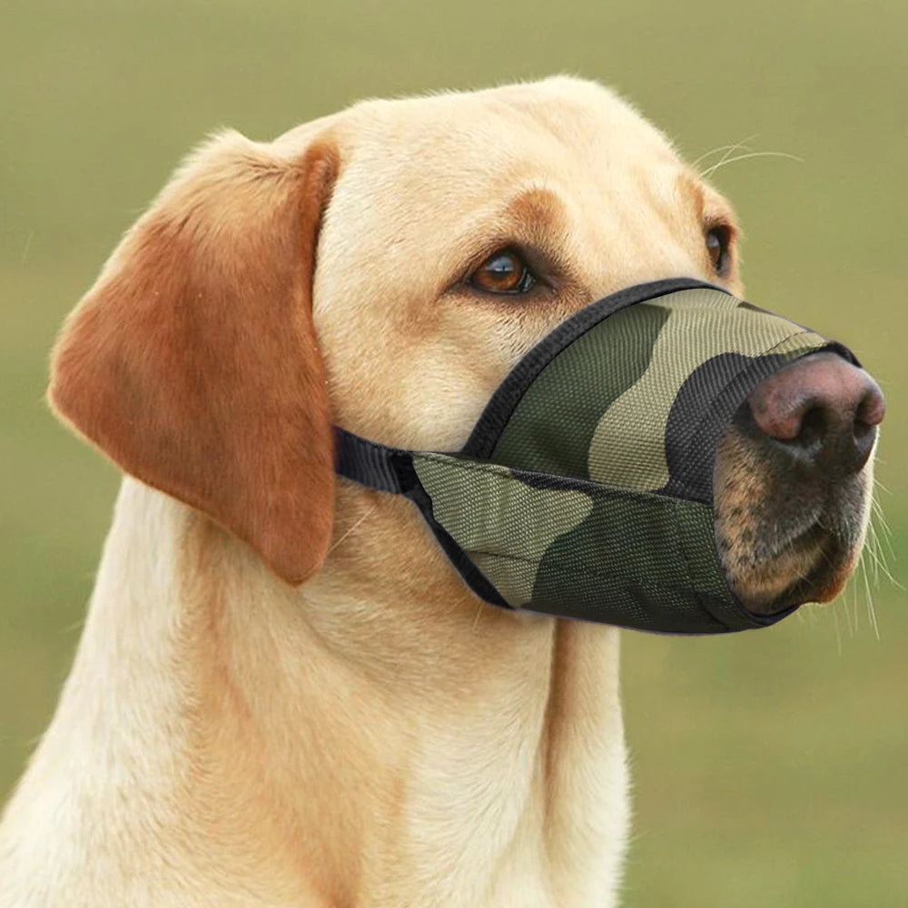 Dog Muzzle – Anti-Bite, Anti-Chew, and Anti-Bark Mouth Cover - Happy Tail Center