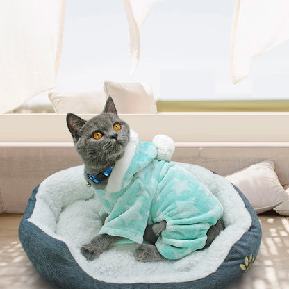 Winter Jumpsuit - Warm Clothing for Small to Medium Dogs and Cats - Happy Tail Center (View 5)