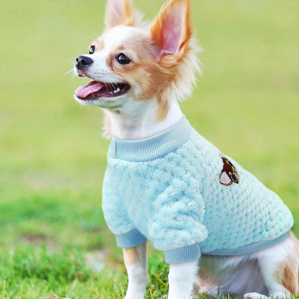 SnugglePaws Winter Warm Pet Coat – Cozy Cold-Weather Apparel for Small Dogs and Cats - Happy Tail Center