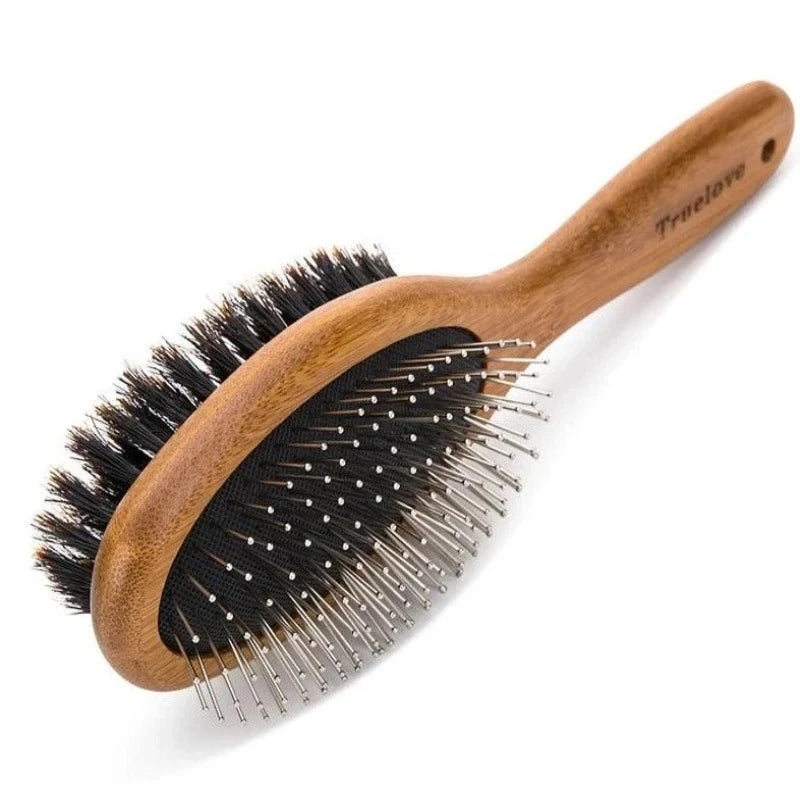 Pet Double-Sided Stainless Steel Brush Comb - Happy Tail Center