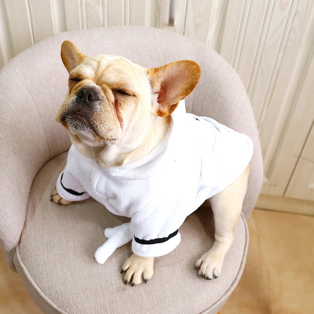 SnuggleDry Pet Bathrobe and Pajamas – Cozy Comfort for Your Furry Friend - Happy Tail Center