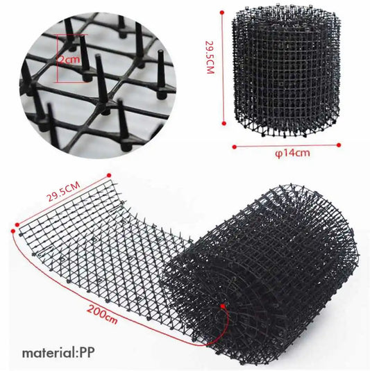 Gardening Cat Scat Mat - Anti-Cat Repellent with Prickle Strips for Pet Deterrence
