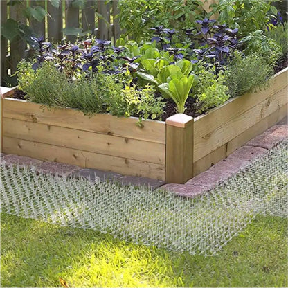 Gardening Cat Scat Mat - Anti-Cat Repellent with Prickle Strips for Pet Deterrence - Happy Tail Center (View 5)
