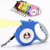 Retractable Dog Leash with LED Flashlight - Illuminate Your Walks