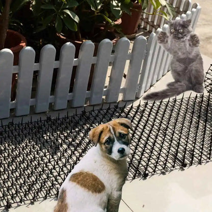 Gardening Cat Scat Mat - Anti-Cat Repellent with Prickle Strips for Pet Deterrence - Happy Tail Center (View 6)