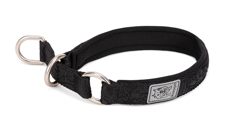 Nylon Webbing P-Chain Pet Collar – Ideal for Running and Training! - Happy Tail Center