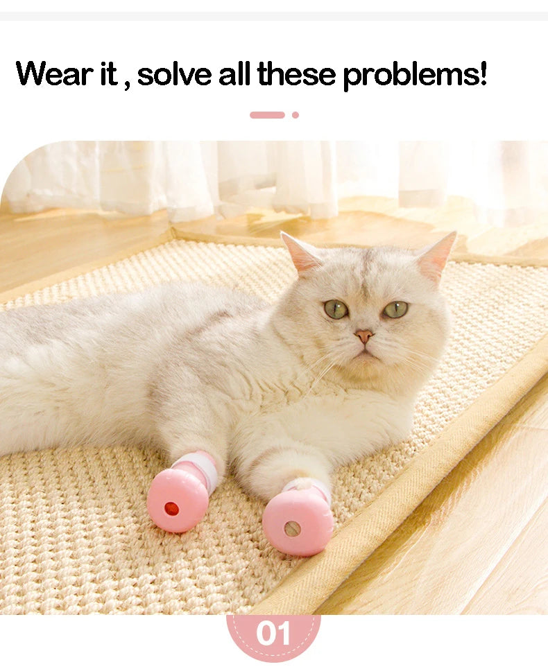 Cat Claw Covers – Protect Your Furniture and Your Cat - Happy Tail Center