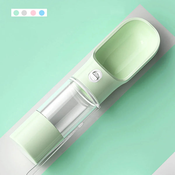 Portable Pet Water Bottle for On-the-Go Hydration & Feeding