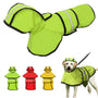 Reflective Waterproof Dog Raincoat: Hooded Jumpsuit for Small to Large Breeds