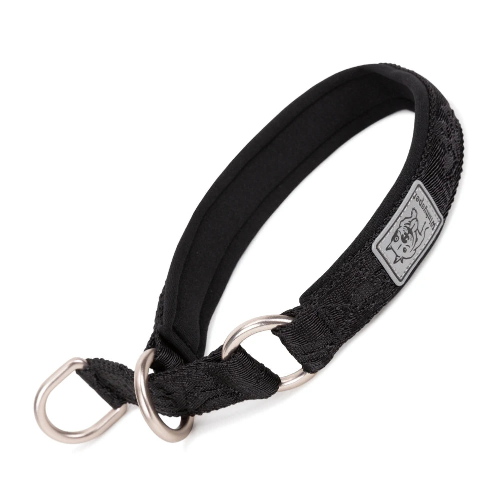 Nylon Webbing P-Chain Pet Collar – Ideal for Running and Training! - Happy Tail Center