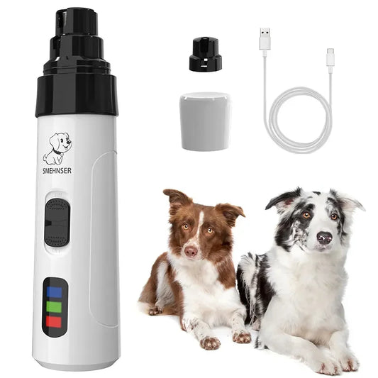 Painless Electric Dog Nail Grinder & USB Charging Trimmer