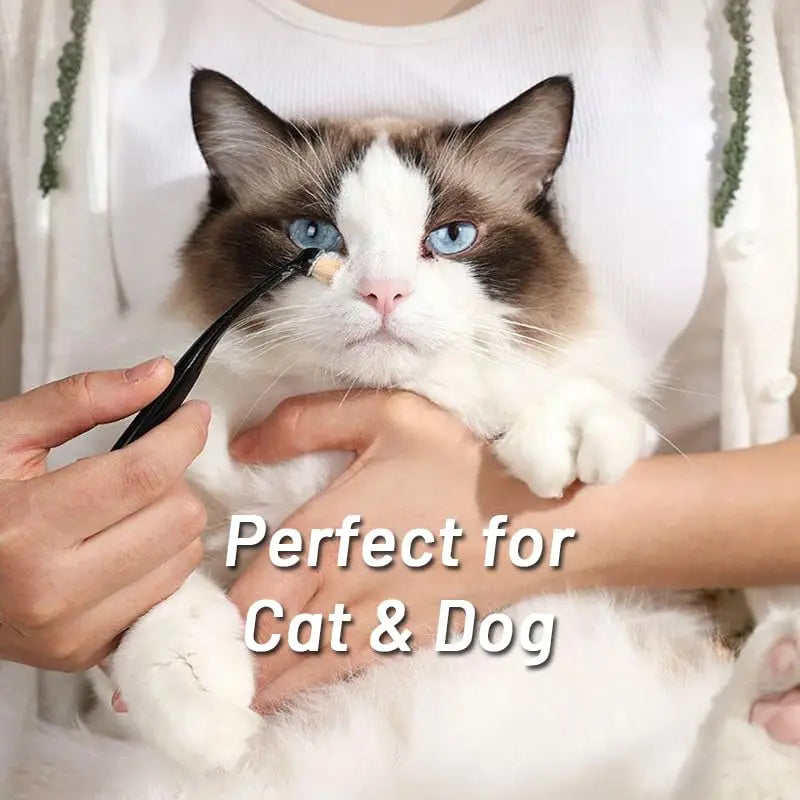 Pet Tear Stain Removal Brush - Eye Cleaning Tool