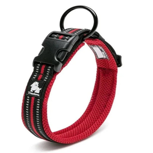 Custom Luxury Pet Dog Collar: Adjustable & Reflective - Happy Tail Center