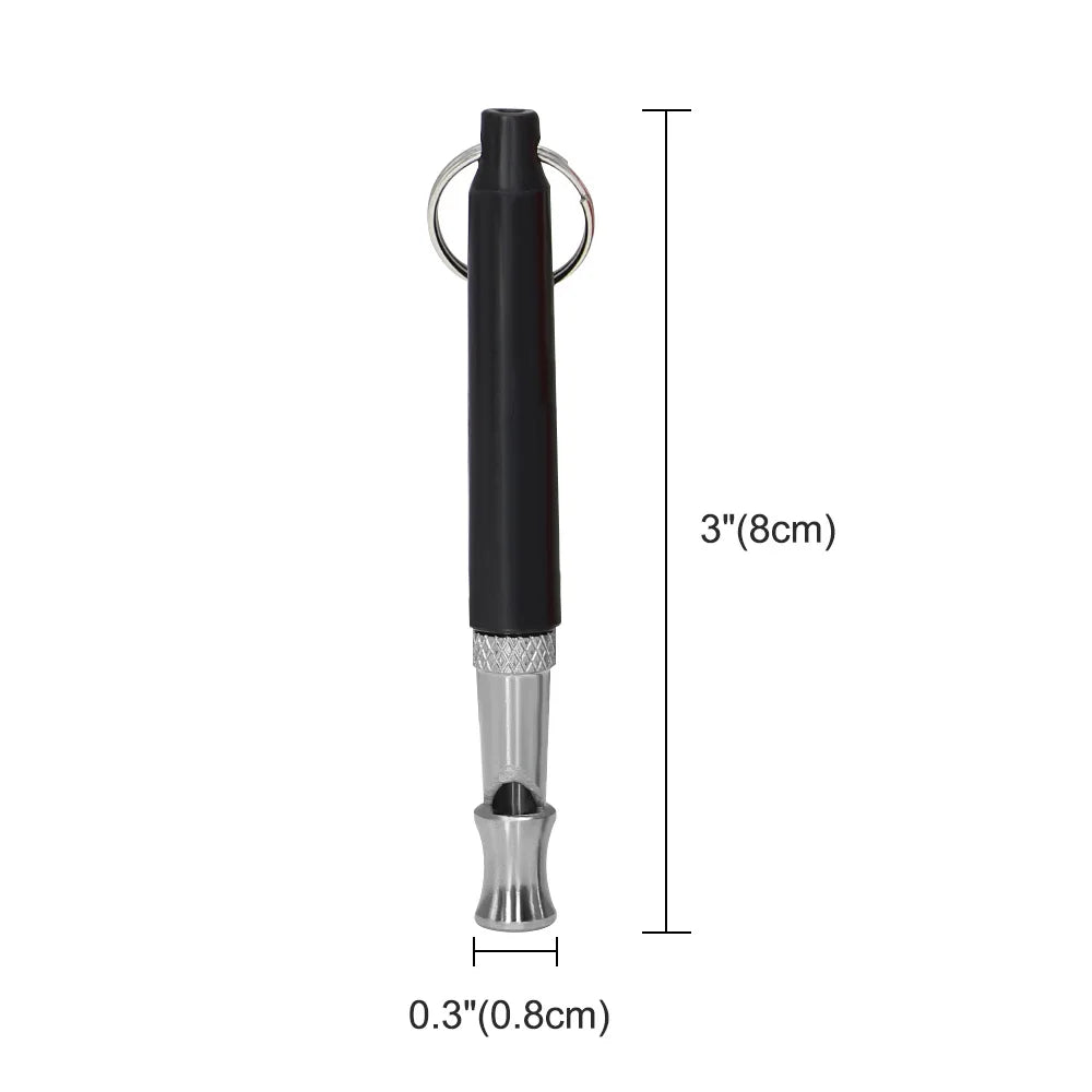 Adjustable High-Frequency Dog Training Whistle – Supersonic Bark Control - Happy Tail Center