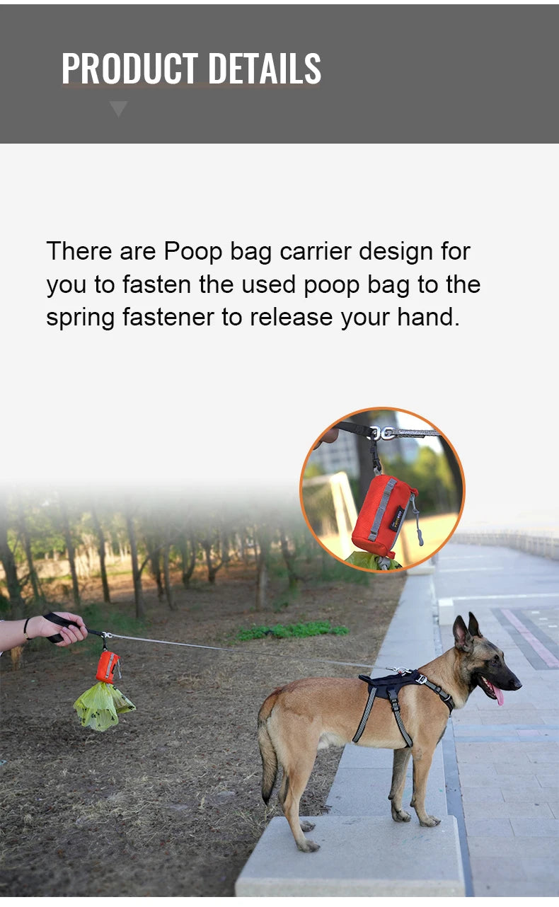 Compact Pet Dog Waste Bag Dispenser | Convenient Solution for Clean Walks - Happy Tail Center