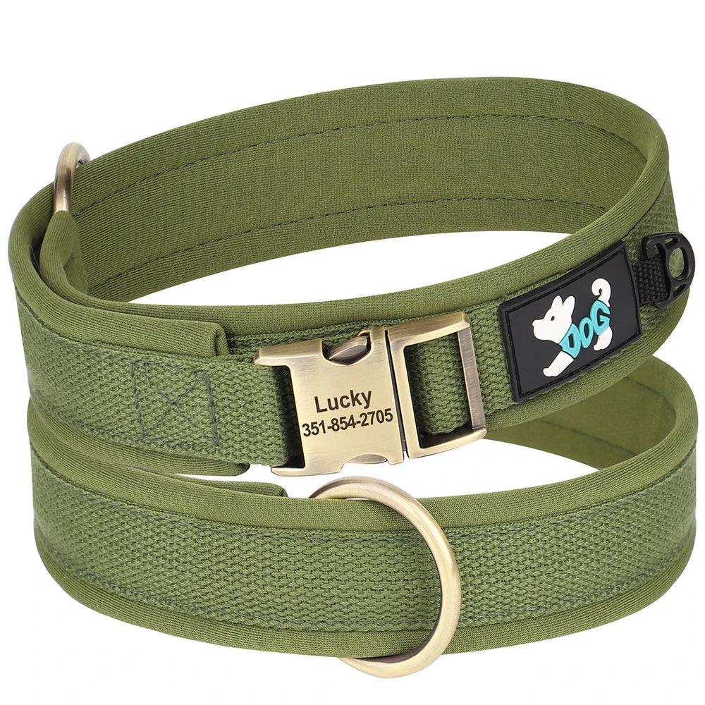 Personalized Nylon Dog Collar - Happy Tail Center