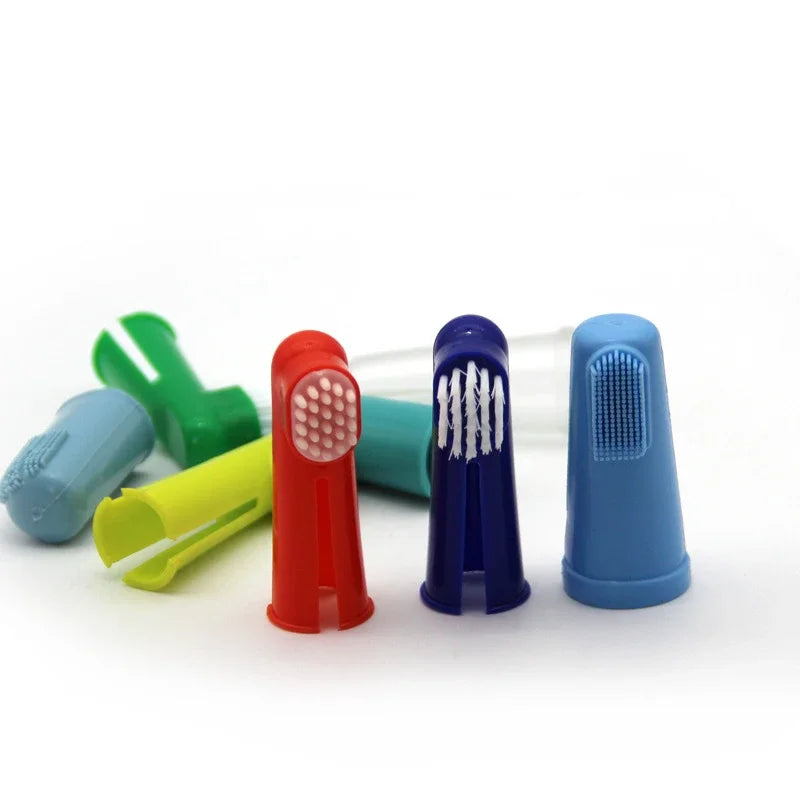 Soft Pet Finger Dog Toothbrush Set for Dental Care