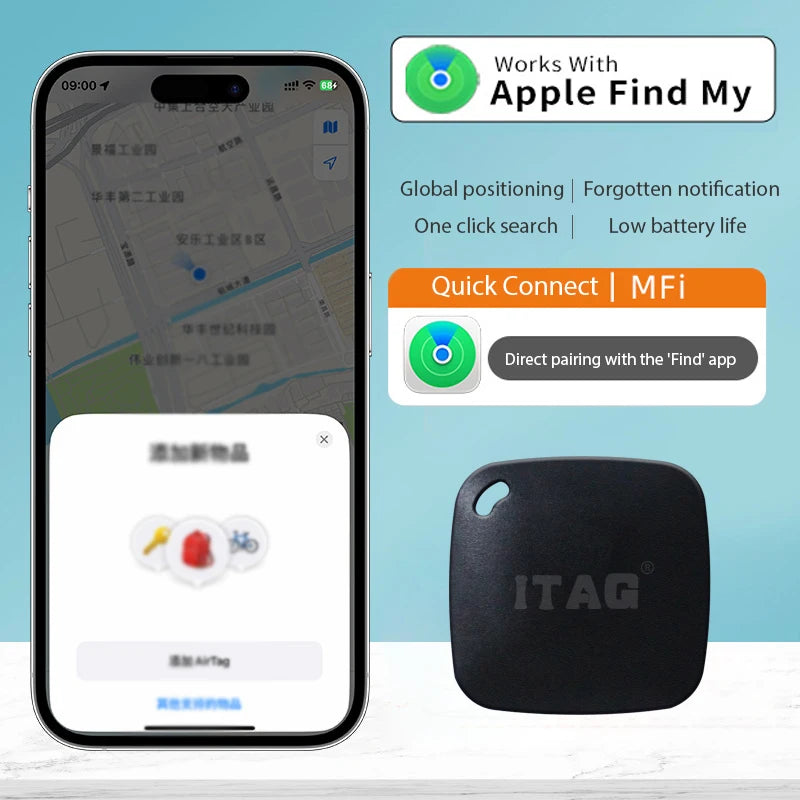 MiniTrack Smart Bluetooth Tracker | GPS iTag for Pets & Valuables - Happy Tail Center