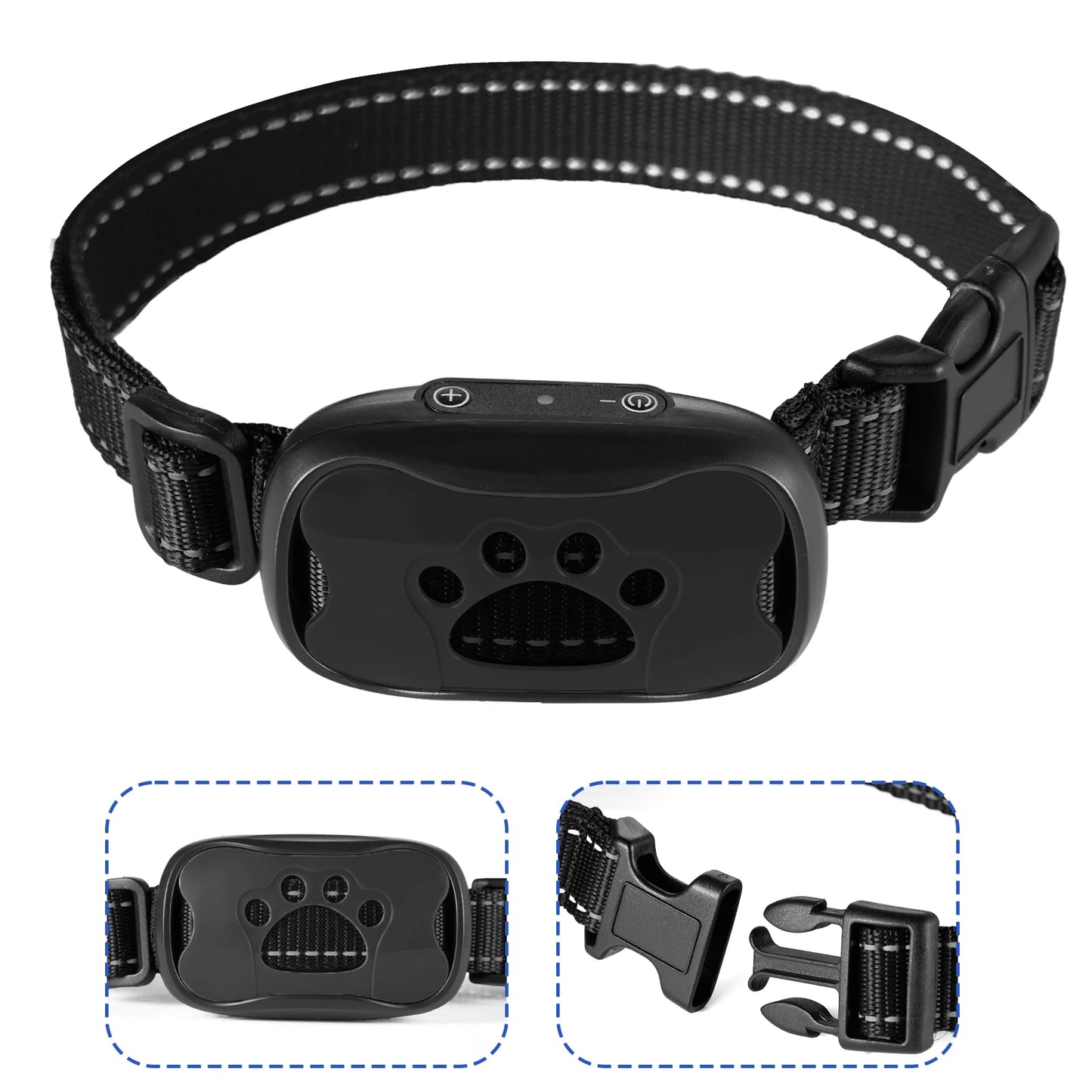 USB Electric Ultrasonic Anti-Bark Dog Training Collar