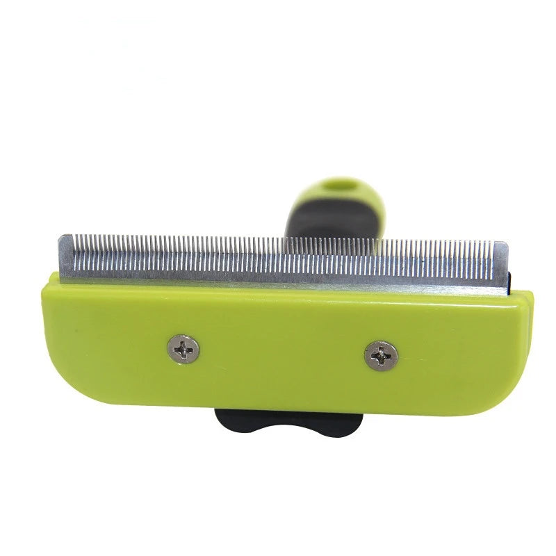 Efficient Pet Hair Remover Brush and Grooming Comb for Dogs and Cats