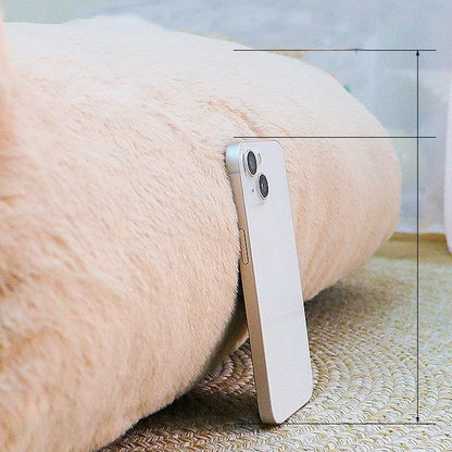 Luxury Soft Cat Bed - Warm Detachable Washable Pet Sofa - Happy Tail Center (View 6)