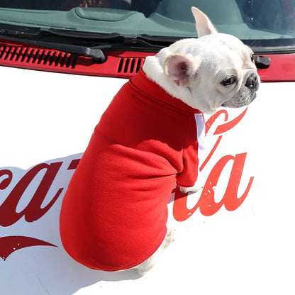 Baseball Dog Jacket - Winter Vest for Small and Medium Dogs - Happy Tail Center (View 4)