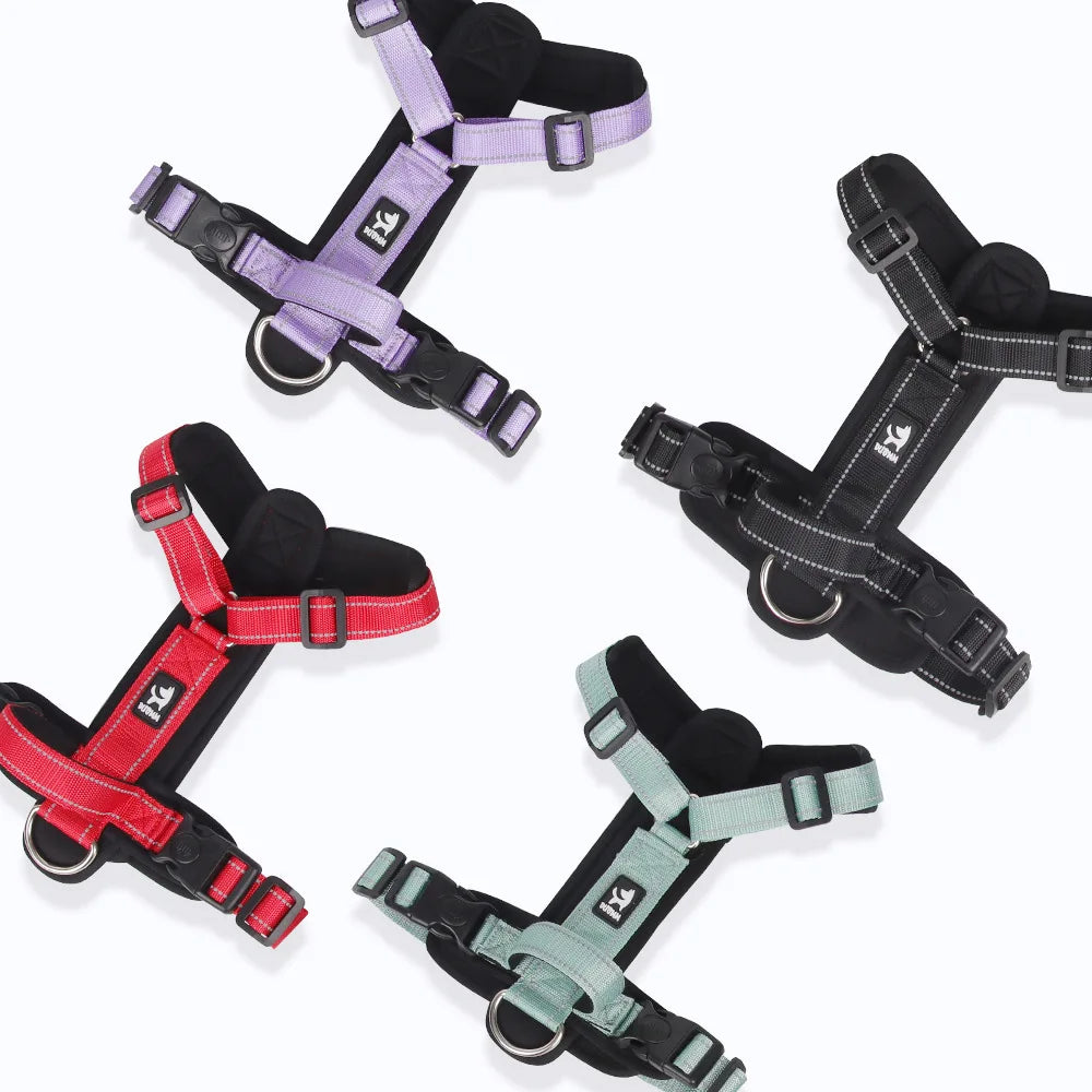 New Reflective Pet Dog Harness – Comfort and Safety for Your Furry Friend! - Happy Tail Center