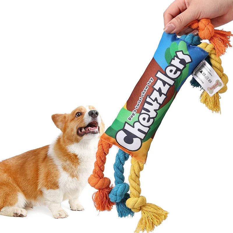 Squeaky Pet Dog Chew Toy – Ideal for Molar Training - Happy Tail Center