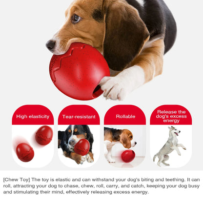 Interactive Dinosaur Egg Dog Toy - Slow Feeder and Puzzle Chew Toy - Happy Tail Center (View 4)