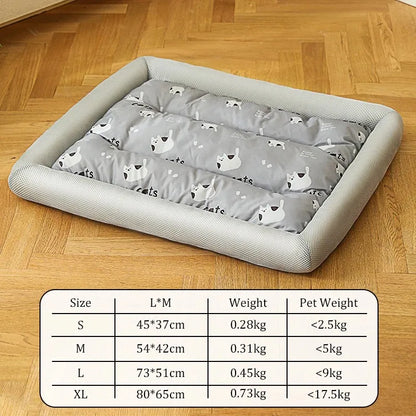 Summer Cooling Pet Bed Cushion - Ice Pad for Cats and Dogs - View 11 - Happy Tail Center