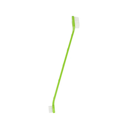 Efficient Double-Head Toothbrush for Dogs and Cats - Multi-Angle Cleaning - View 10 - Happy Tail Center
