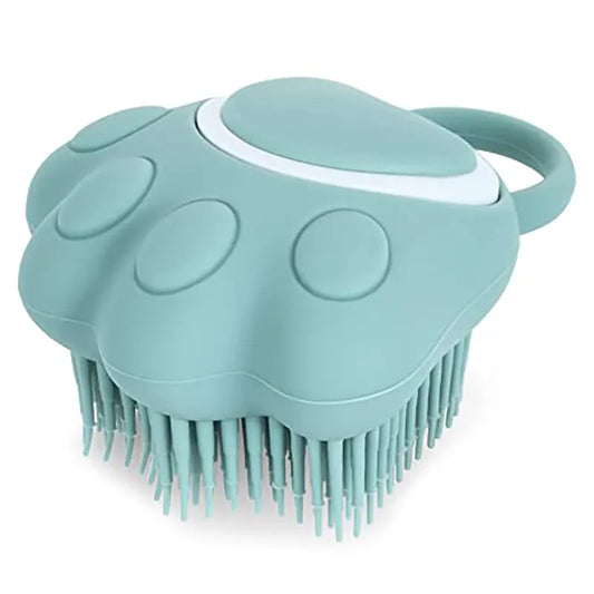 Silicone Pet Bath Brush for Dog and Cat Grooming