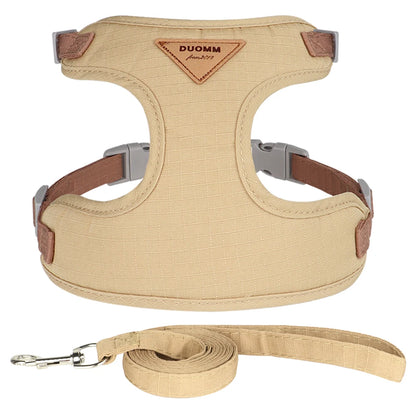 Stylish Cat and Dog Harness with Leash Set: Comfort and Style Combined - View 5 - Happy Tail Center