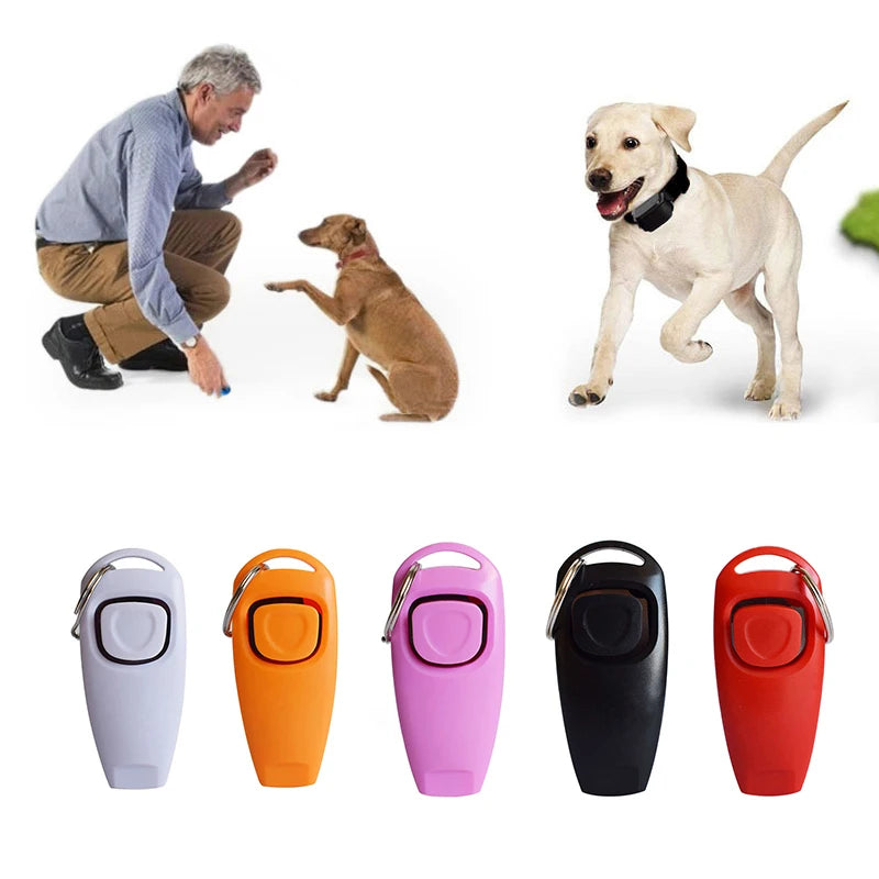 Pet Training Clicker - Portable Dog Click Trainer for Effective Training