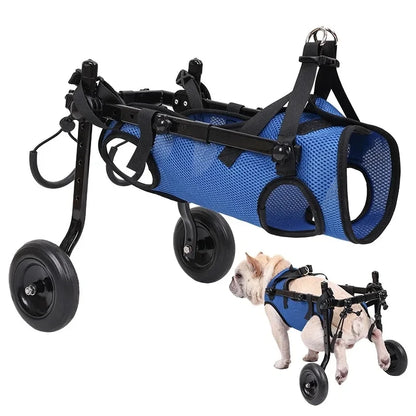 Adjustable Dog & Cat Wheelchair & Mobility Aid for Hind Legs - Happy Tail Center (View 3)