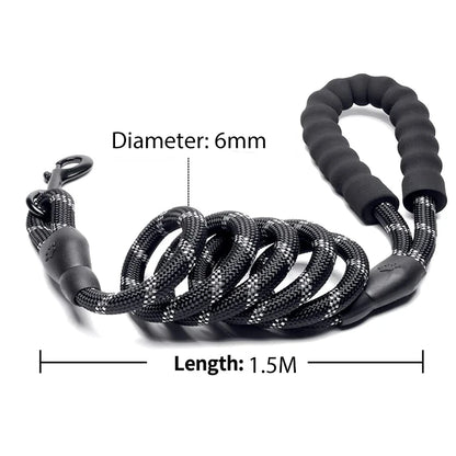 Reflective Nylon Harness for Small, Medium, and Large Dogs - Happy Tail Center (View 2)