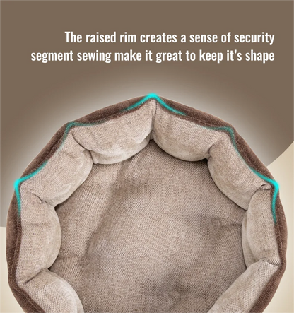 Luxurious Pet Sofa Bed with Foam Comfort - Happy Tail Center