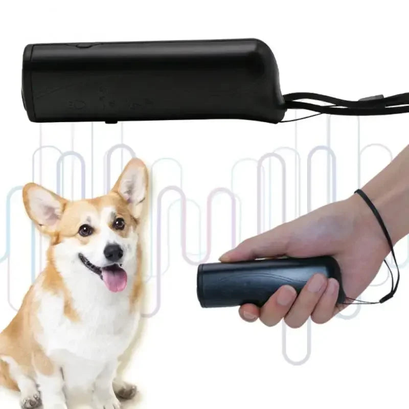High-Power Ultrasonic Anti-Bark Dog Repeller & Training Device