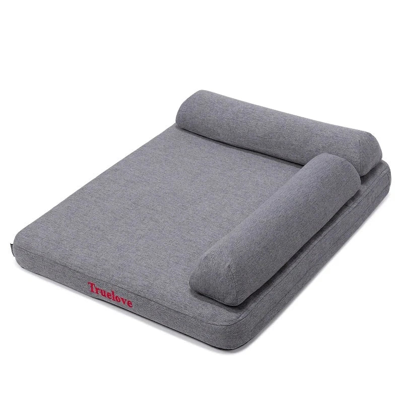 Ultimate Comfort Pet Bed With Washable Pillow for Cats and Dogs – Pamper Your Pet in Luxury! - Happy Tail Center