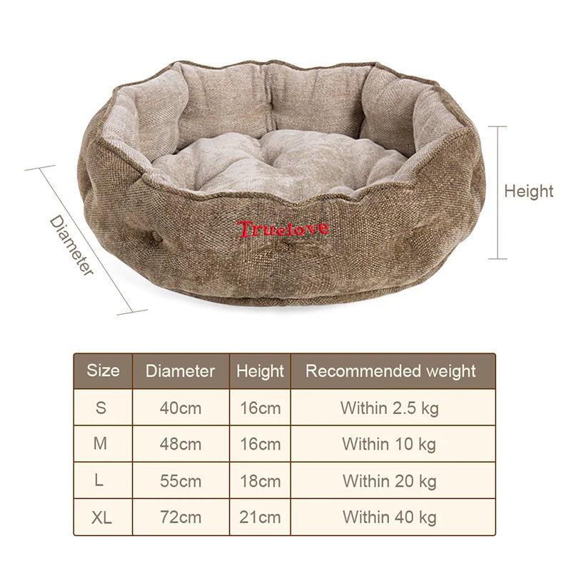 Luxurious Pet Sofa Bed with Foam Comfort - Happy Tail Center